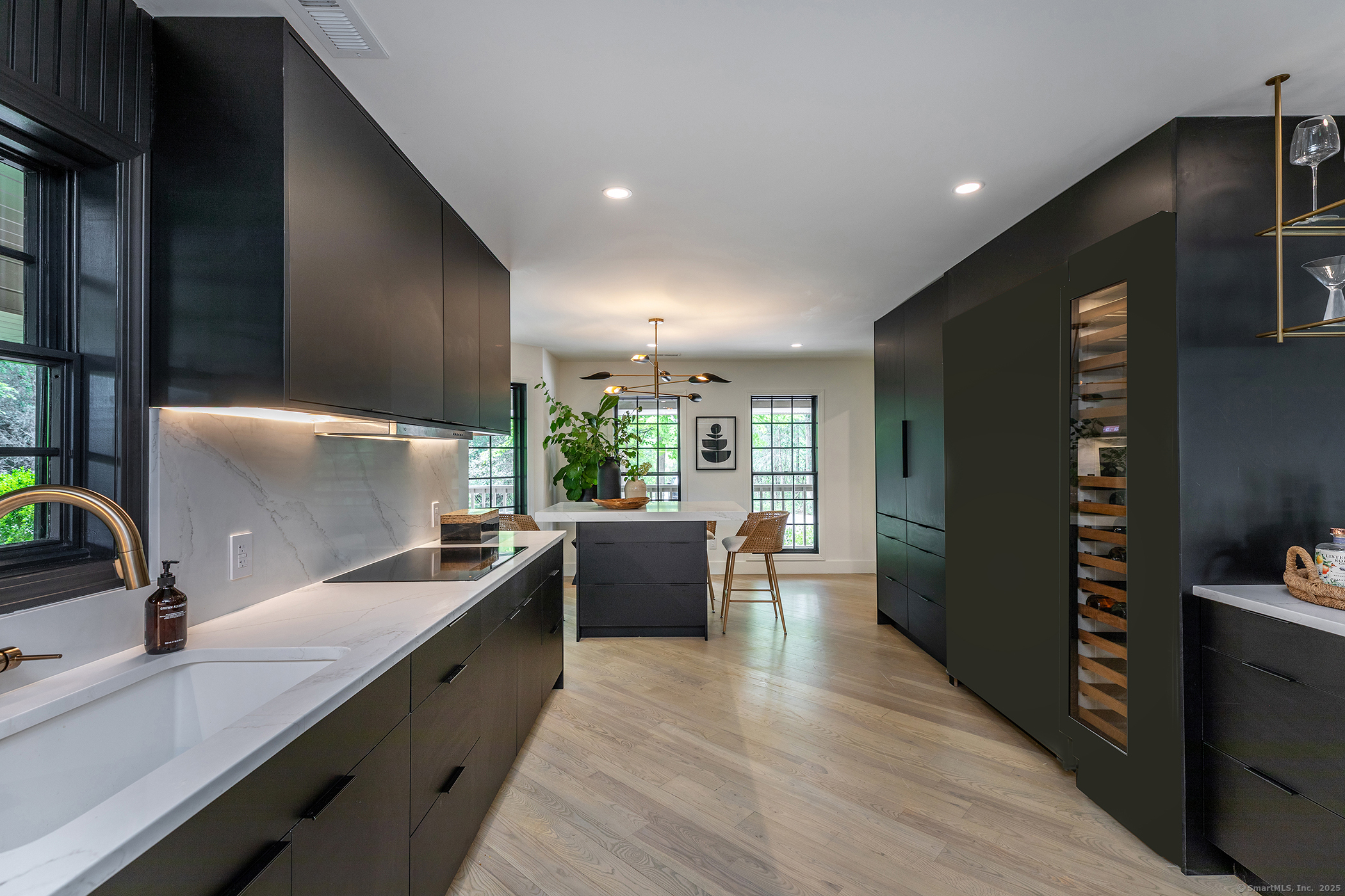 15 Herrick Road Sharon, CT 06069 - Photo 14 of 39 a large kitchen with kitchen island granite countertop a sink and counter space