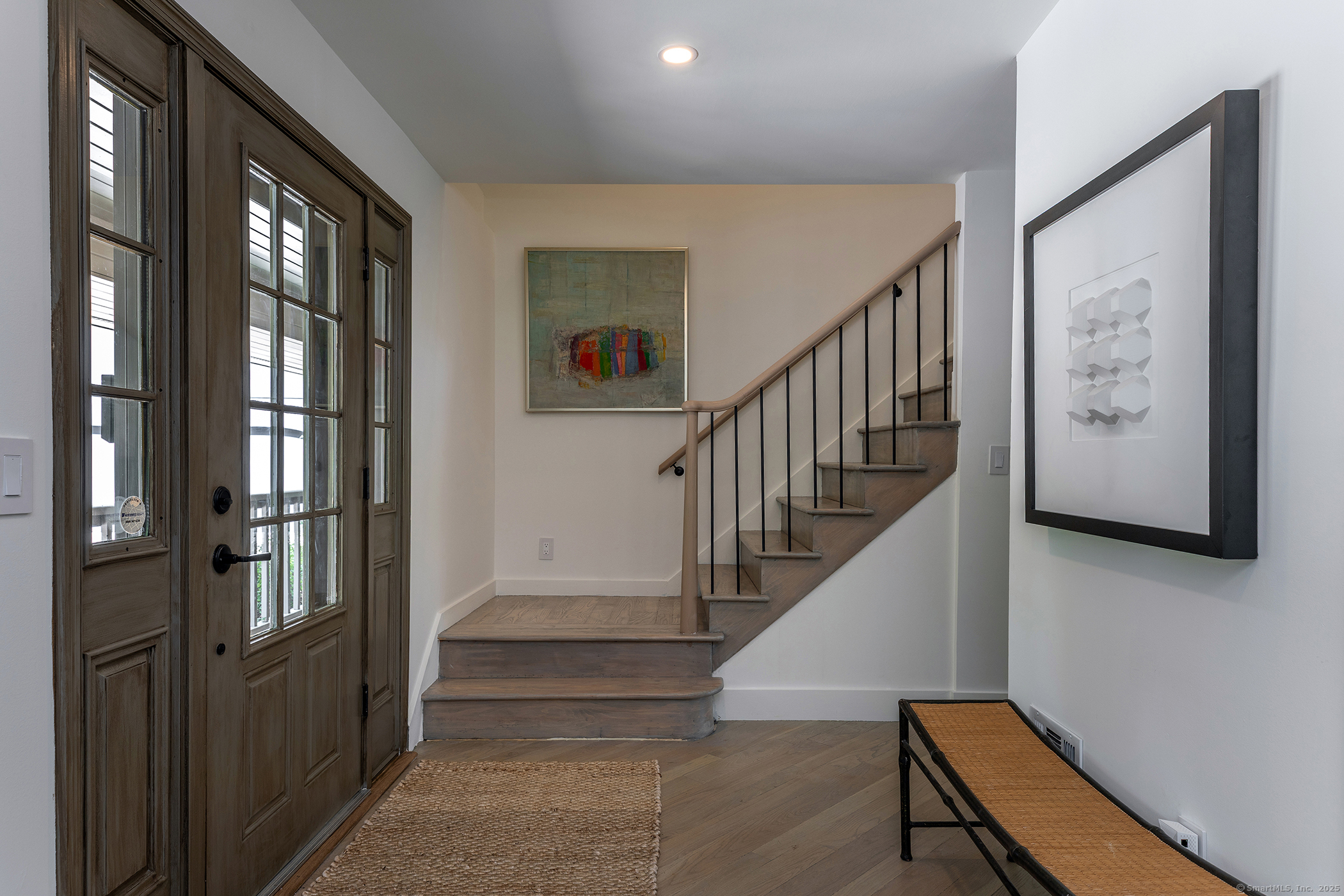 15 Herrick Road Sharon, CT 06069 - Photo 21 of 39 a view of entryway and hall with wooden floor