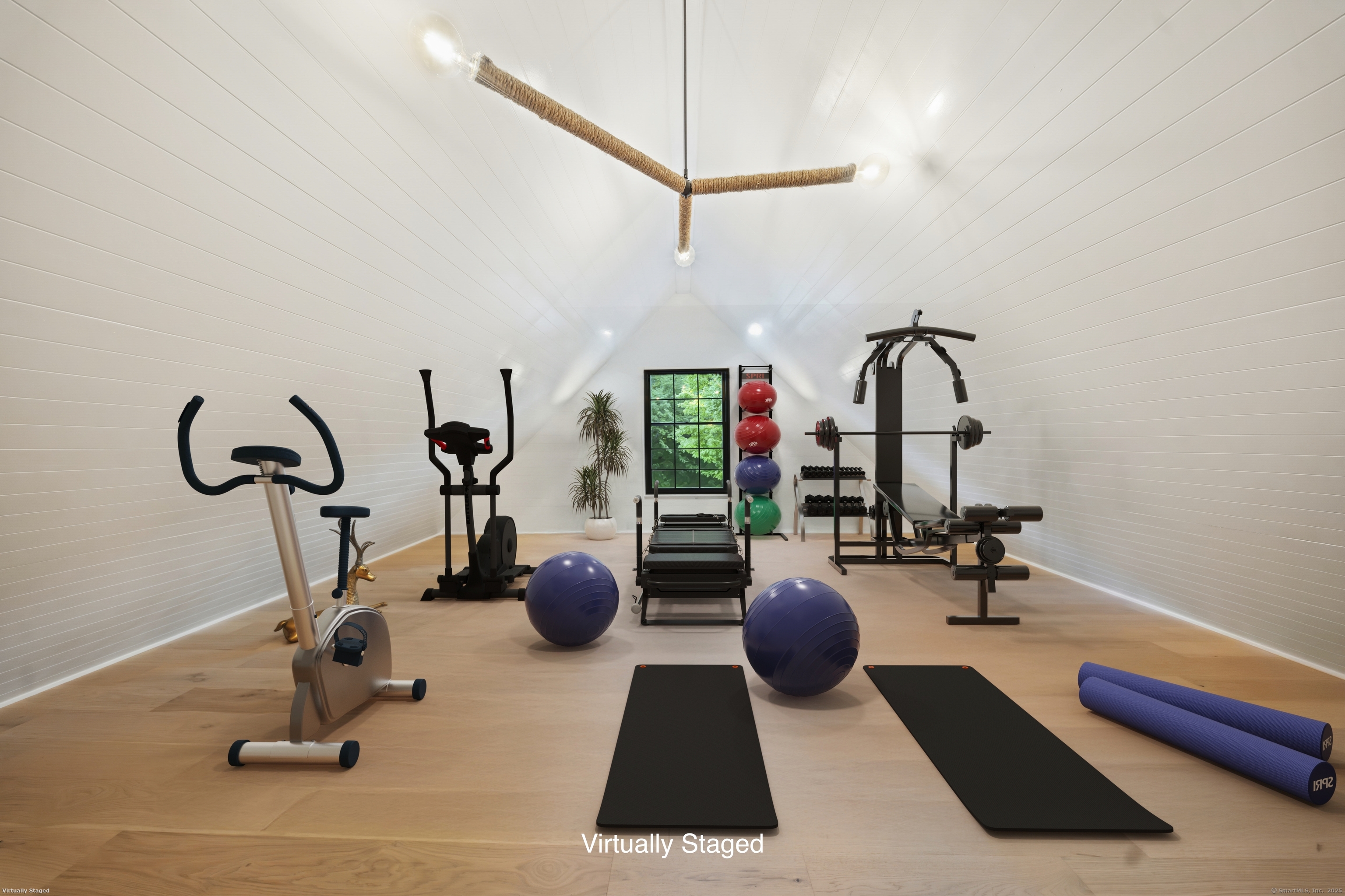 15 Herrick Road Sharon, CT 06069 - Photo 30 of 39 a view of a room with gym equipment