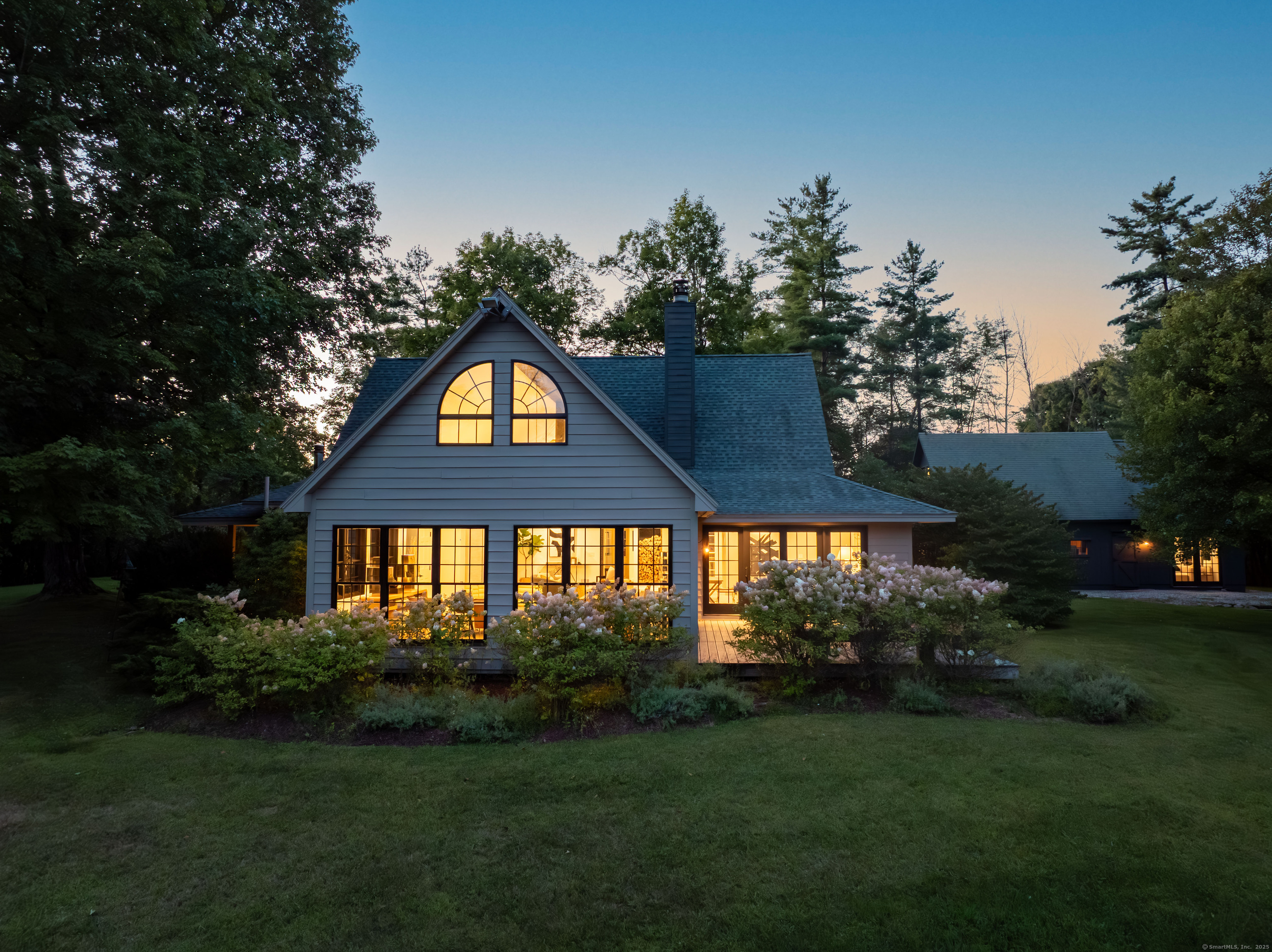 15 Herrick Road Sharon, CT 06069 - Photo 38 of 39 a front view of a house with garden