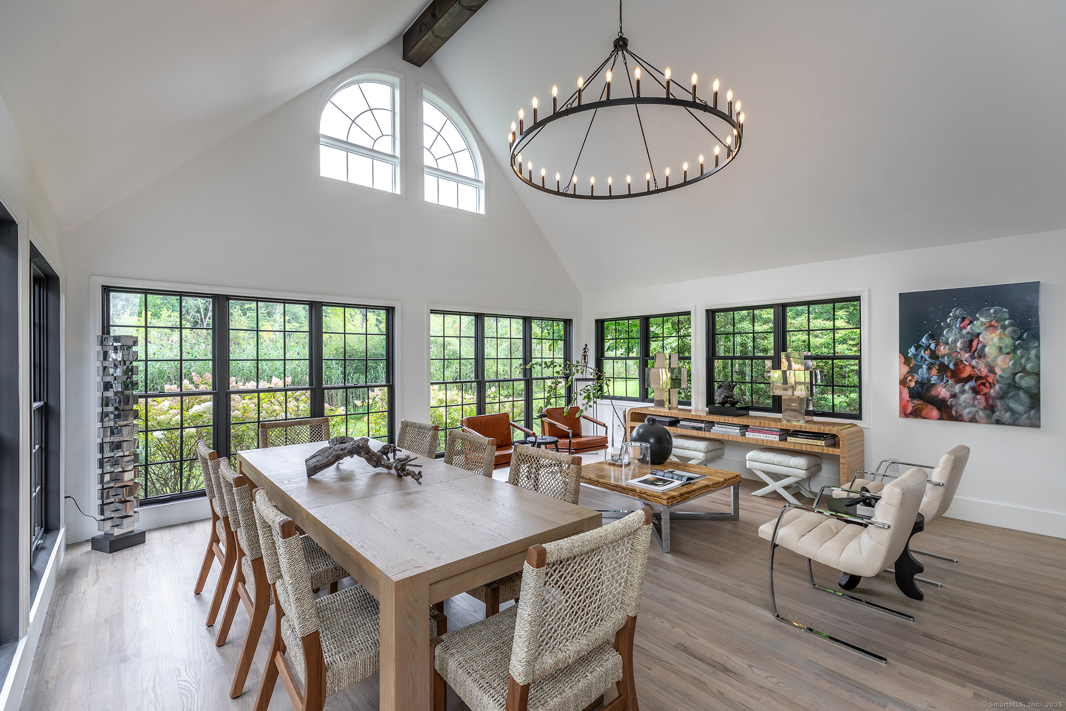 15 Herrick Road Sharon, CT 06069 - Photo 8 of 39 a view of a dining room with furniture window and outside view