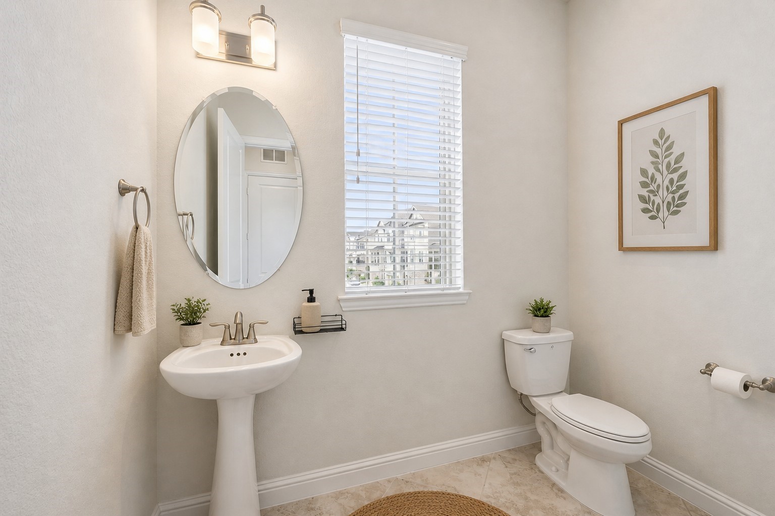 1764 Trinity Bend Drive Houston, TX 77080 - Photo 15 of 25 Half bath located just off of the family room. Virtually enhanced.