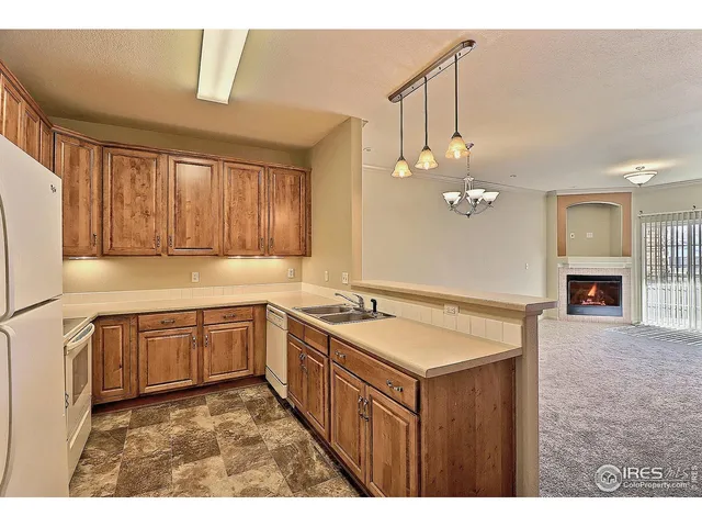 a view interior of a house and chandelier