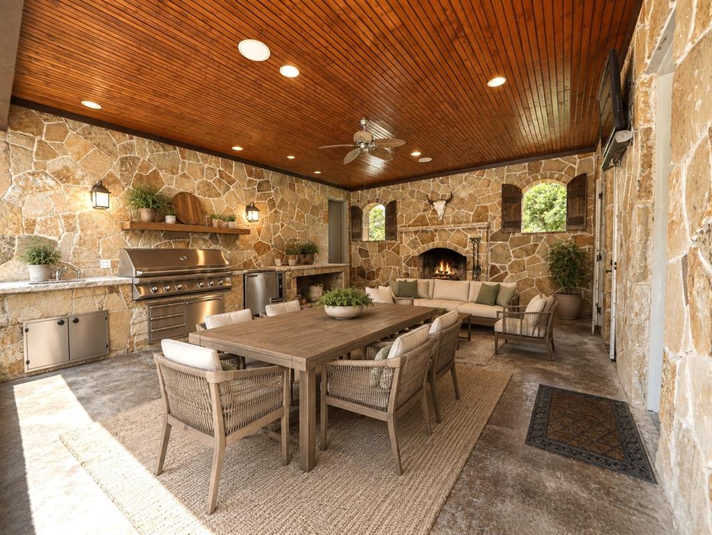 129 Trinity Bluffs Road Aledo, TX 76008 - Photo 31 of 40 virtually staged