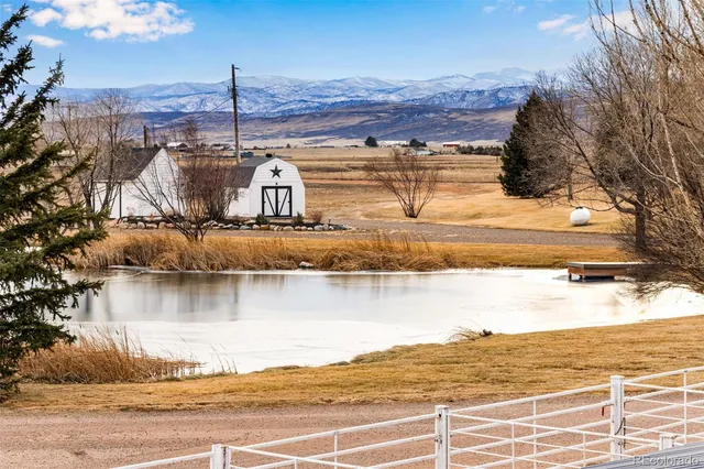 a view of a water with an ocean view