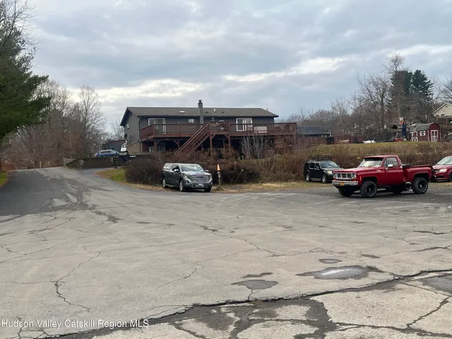 a car parked on the side of the road