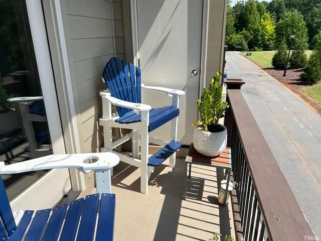 a view of balcony and patio