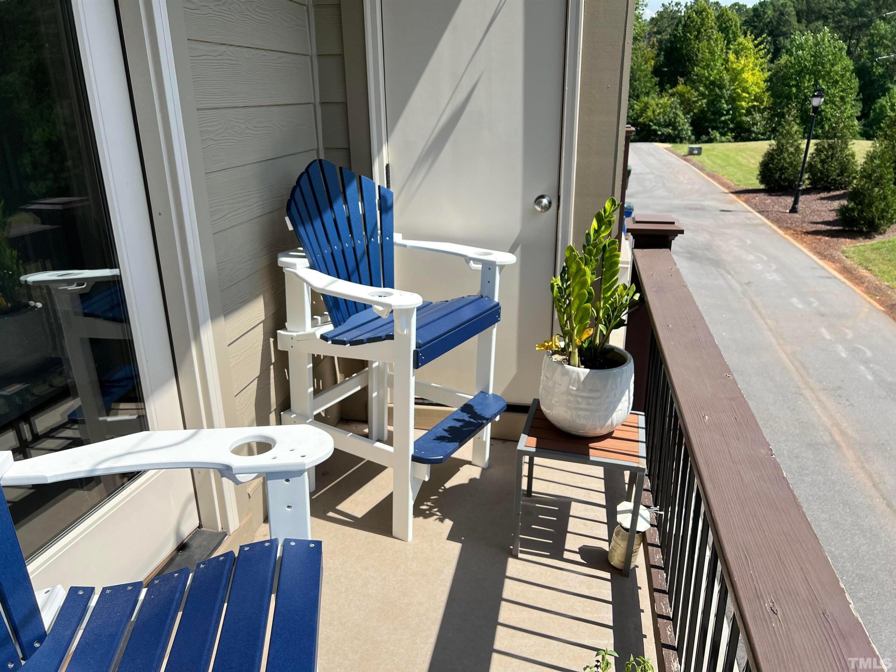 5807 Abingdon Ridge Place Raleigh, NC 27607 - Photo 20 of 24 a view of balcony and patio