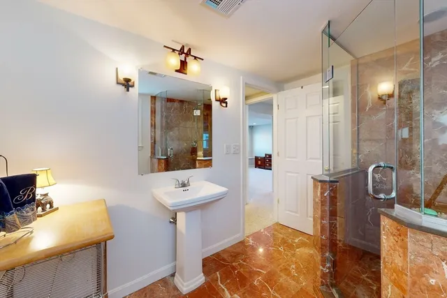 a tree in the middle of a house