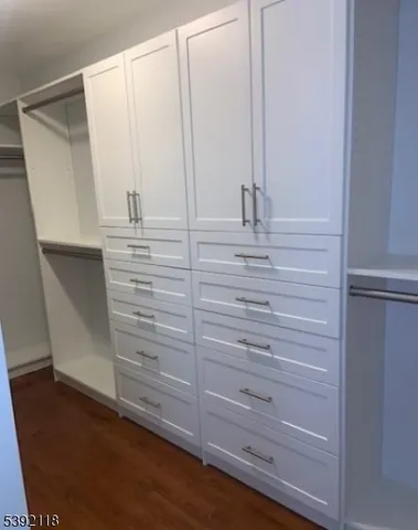 a view of walk in closet