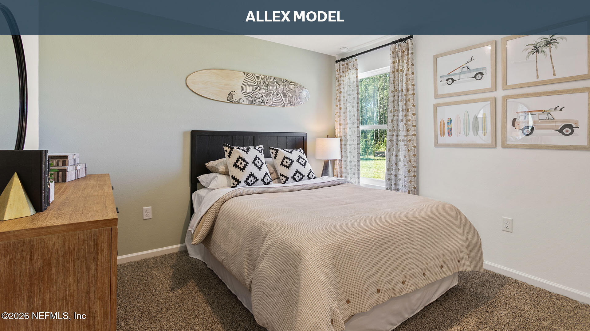 12214 Yew Tree Road Jacksonville, FL 32218 - Photo 23 of 58 a bedroom with a bed and a window