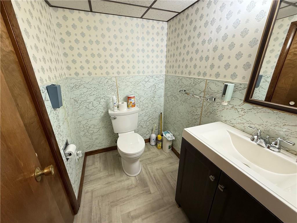 18 Water Street Smithfield, PA 15478 - Photo 13 of 26 a bathroom with a sink and a toilet