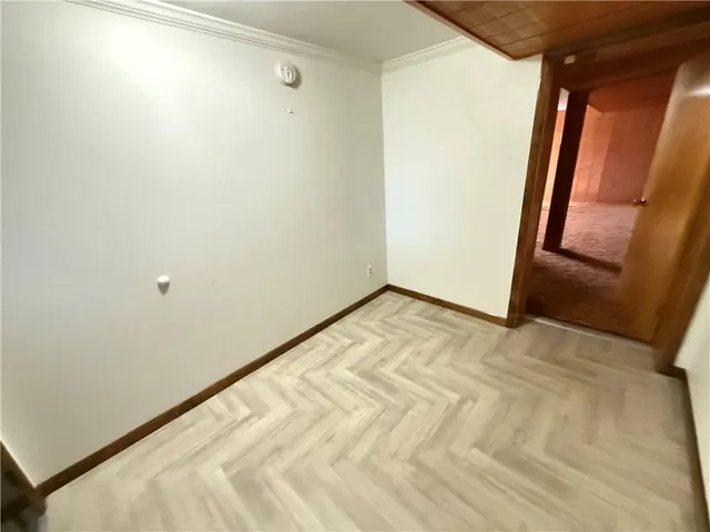 a view of empty room