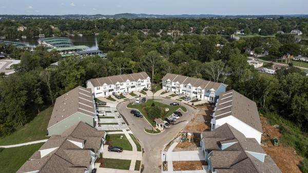 1144 Lock 4 Road, Unit H1 Gallatin, TN 37066 - Photo 23 of 24 an aerial view of a house with outdoor space