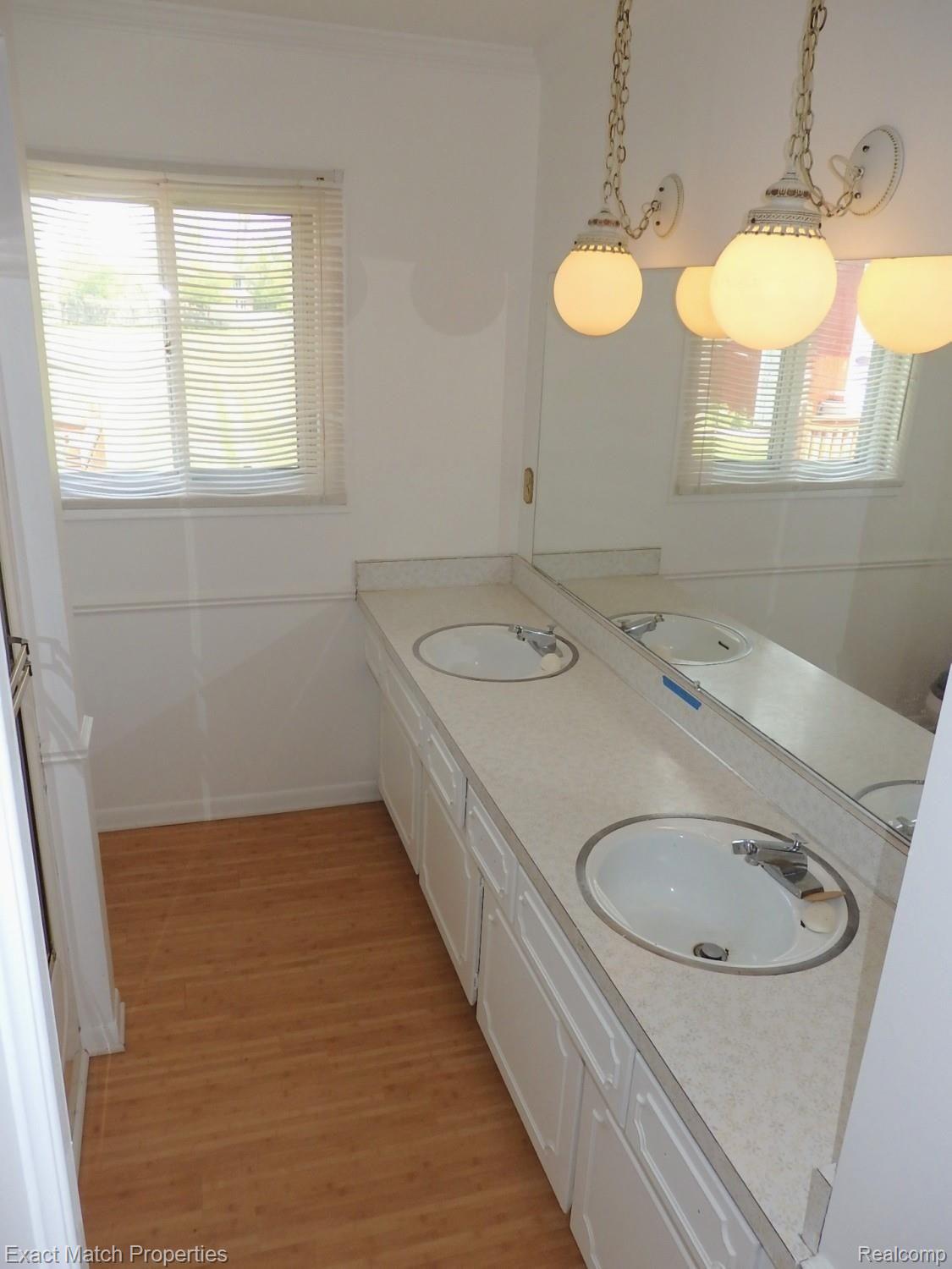 46130 Maben Road Canton, MI 48187 - Photo 32 of 43 Long vanity with dual sinks
