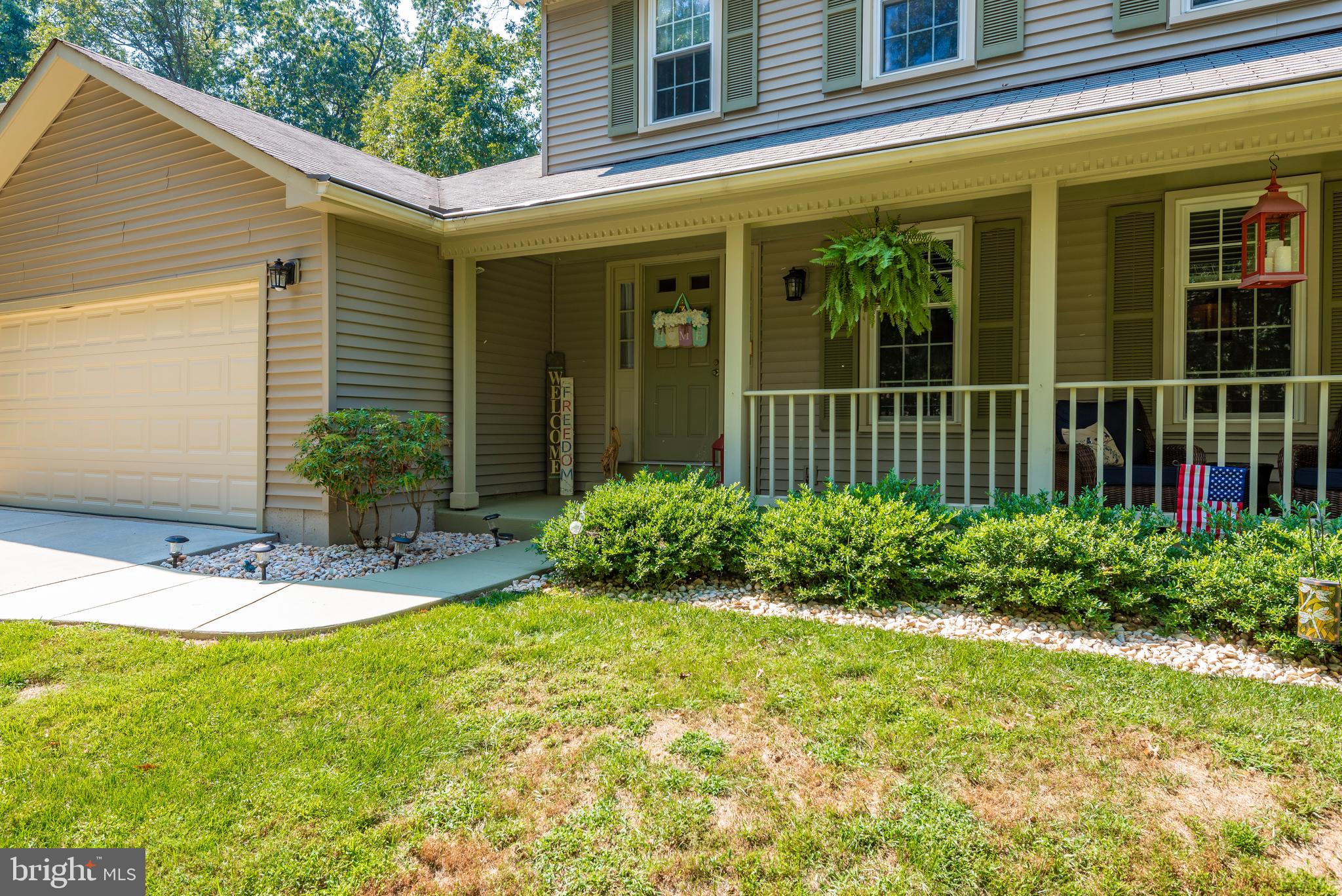 10725 Game Preserve Road Gaithersburg, MD 20879 - Photo 13 of 50 FRONT EXTERIOR-INVITING FRONT PORCH