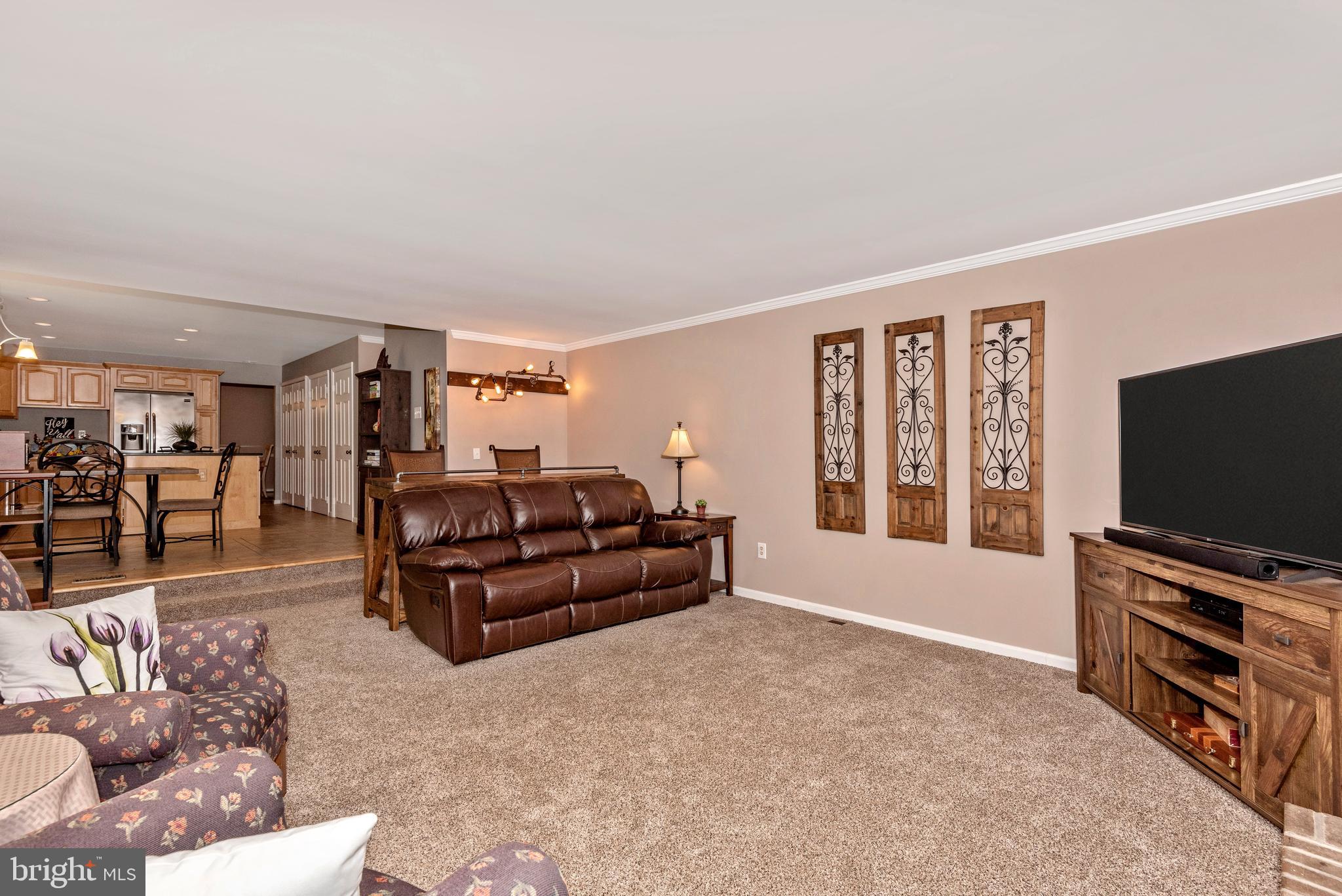 10725 Game Preserve Road Gaithersburg, MD 20879 - Photo 23 of 50 MAIN LEVEL-FAMILY ROOM W/ FIREPLACE