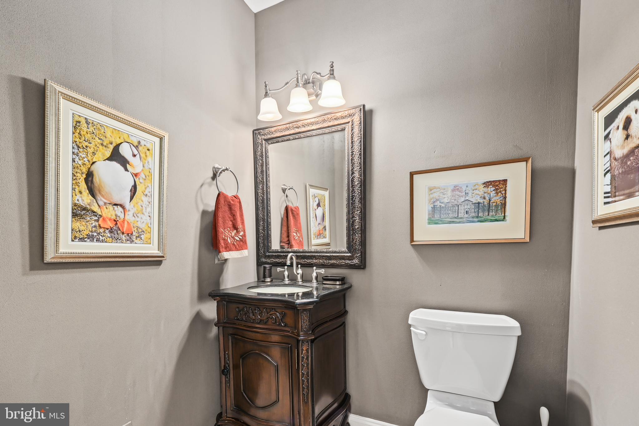 40890 Beechnut Road Leesburg, VA 20175 - Photo 16 of 65 a bathroom with a toilet a sink and a mirror