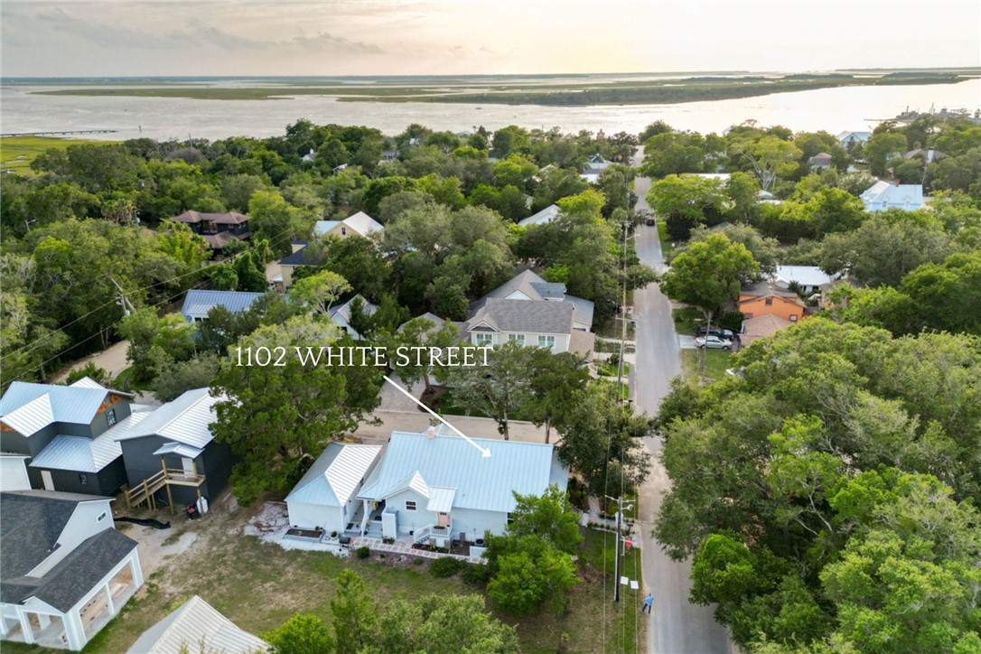 1102 White Street Fernandina Beach, FL 32034 - Photo 31 of 32 an aerial view of a house with a yard