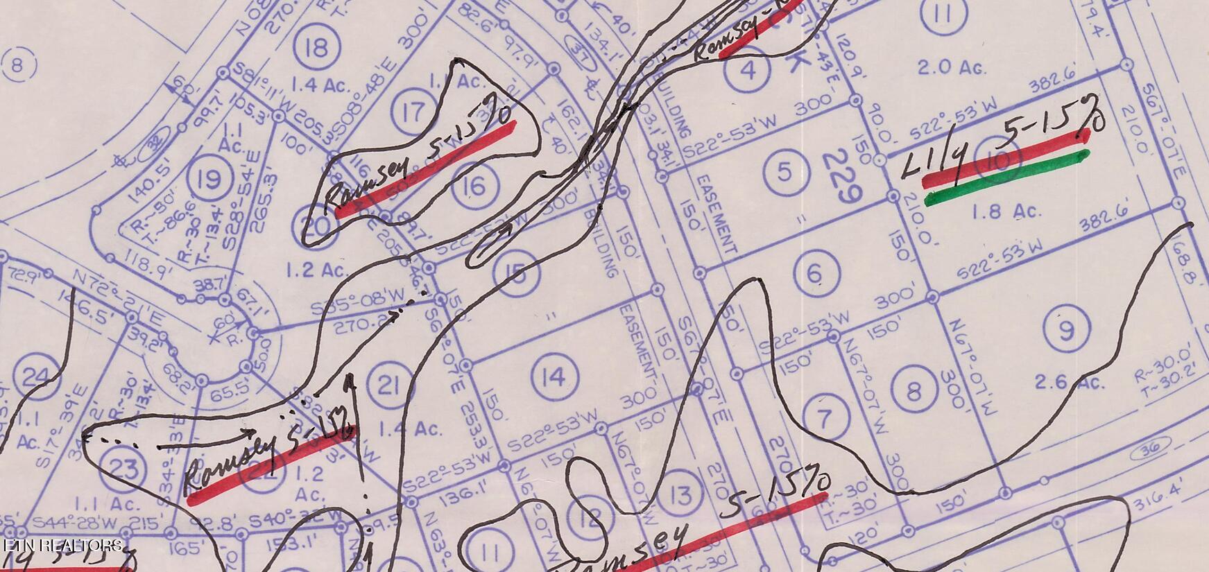 Lot 13 and 14 Pond Road Soil Map
