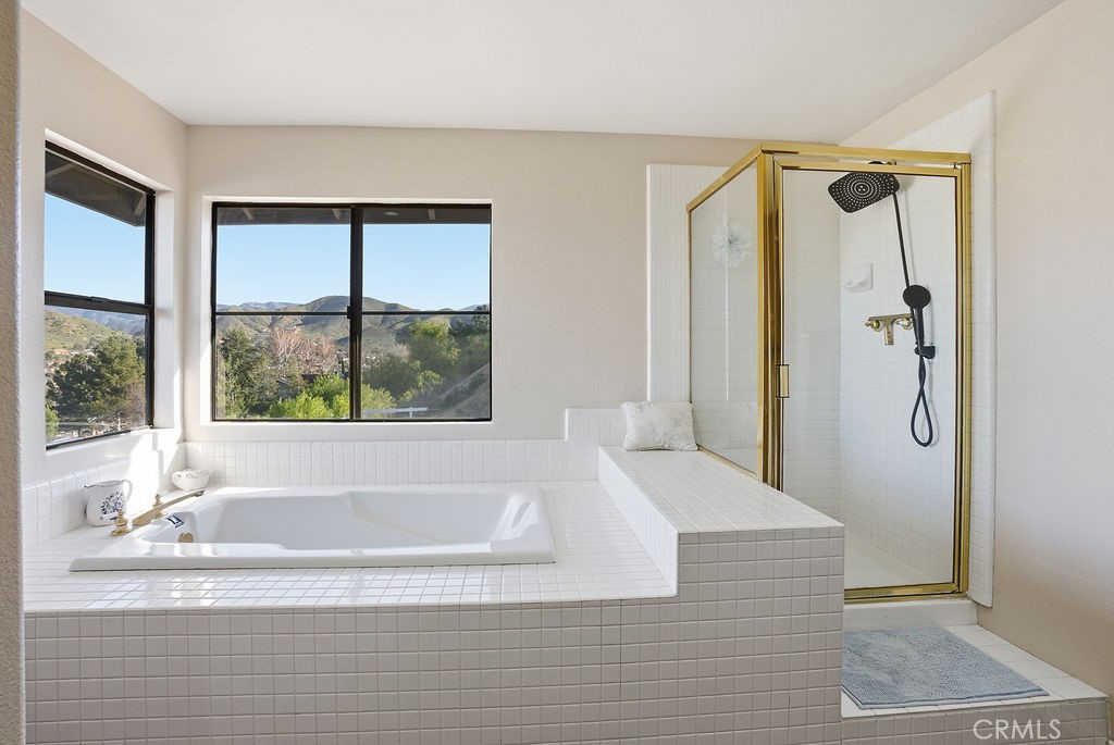 2680 Kashmere Canyon Road Acton, CA 93510 - Photo 32 of 60 a bathroom with a bathtub and a shower