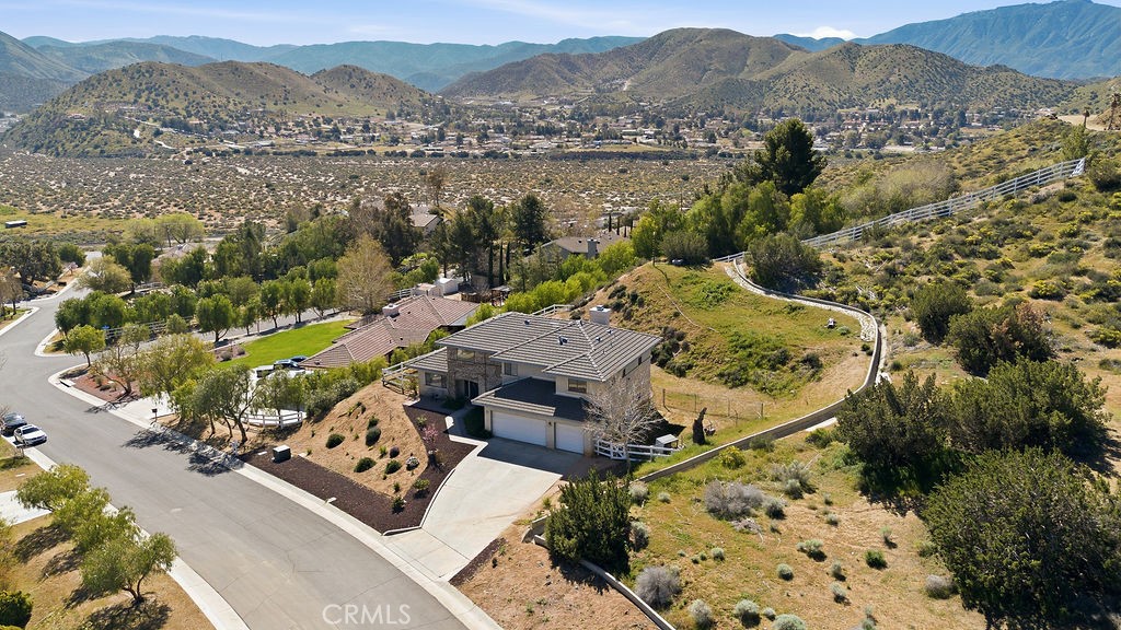 2680 Kashmere Canyon Road Acton, CA 93510 - Photo 4 of 60 an aerial view of a house with a garden
