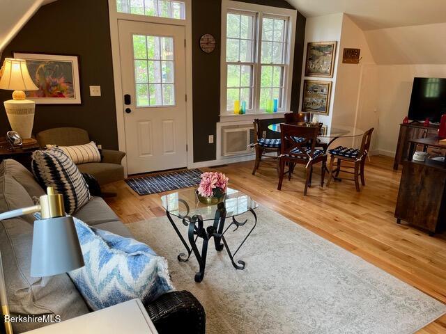 150 Water Farm Road Sheffield, MA 01257 - Photo 13 of 15 a living room with furniture and wooden floor