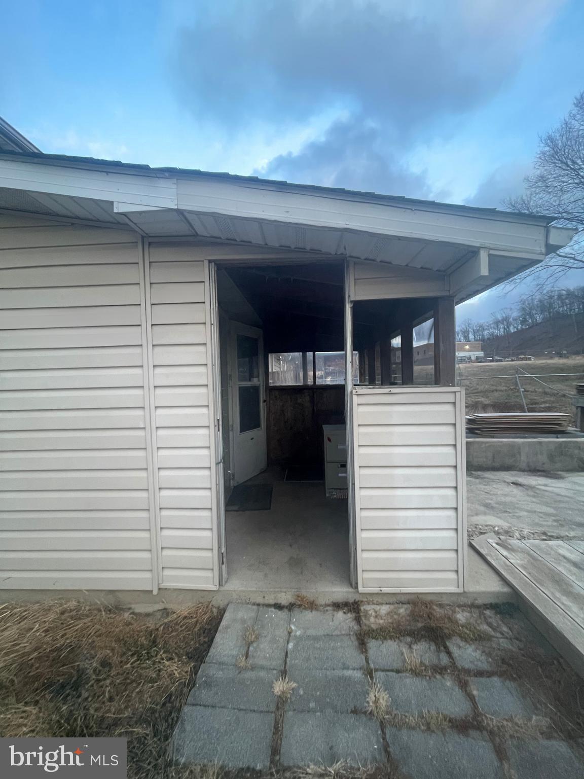 5432 Fort Ashby Road Keyser, WV 26726 - Photo 25 of 29 Rear Covered Porch/Partially Enclosed