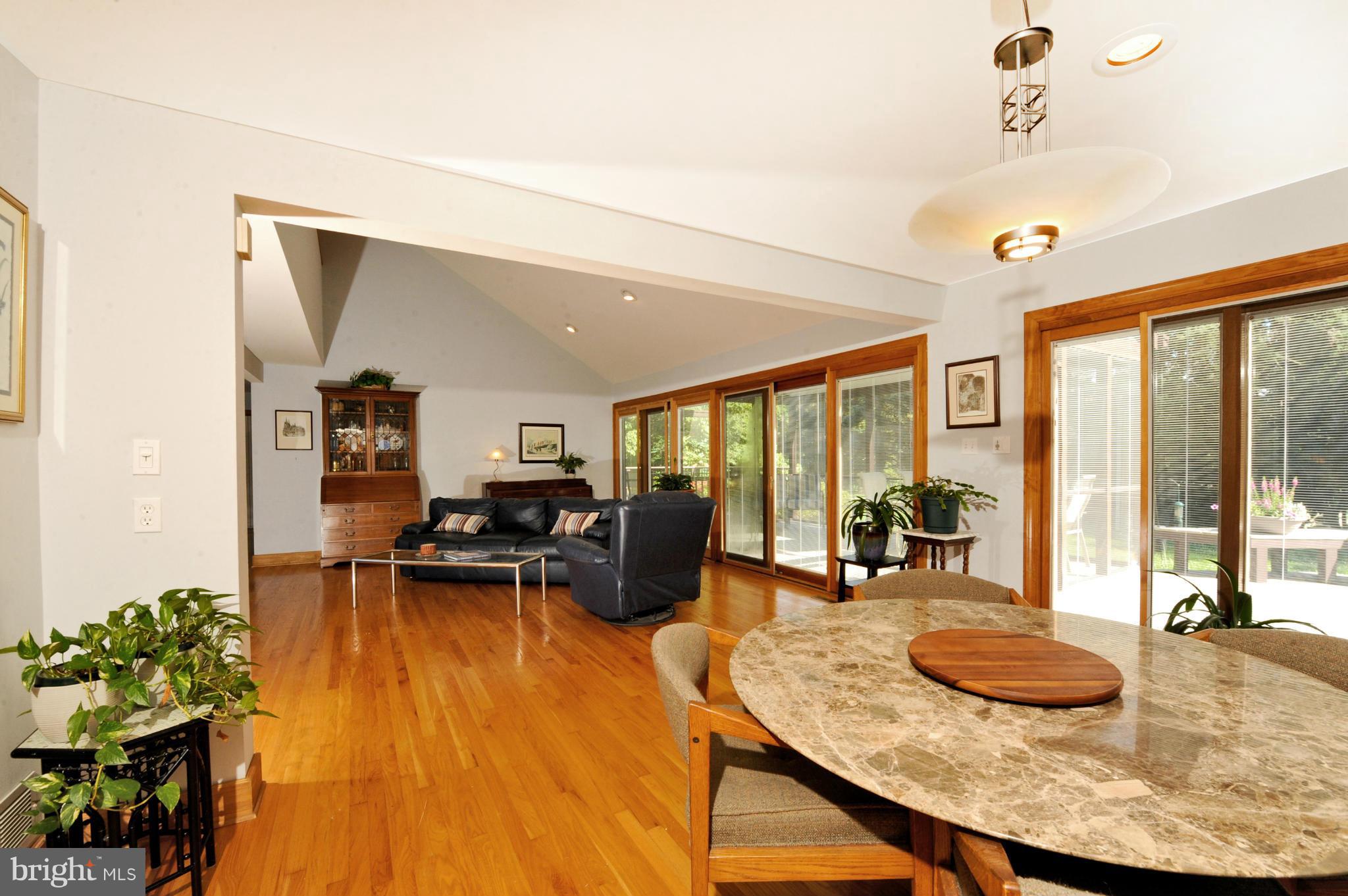 Dining Room, view into living room