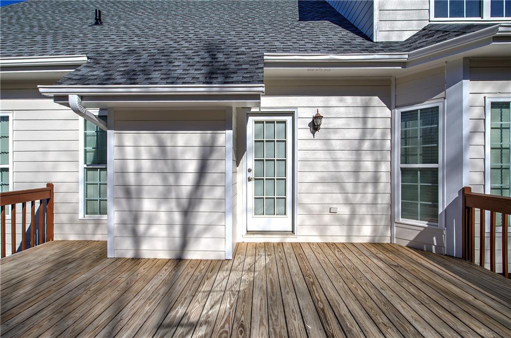 57 Colonial Circle Northwest Cartersville, GA 30120 - Photo 38 of 45 a view of outdoor space with deck and furniture
