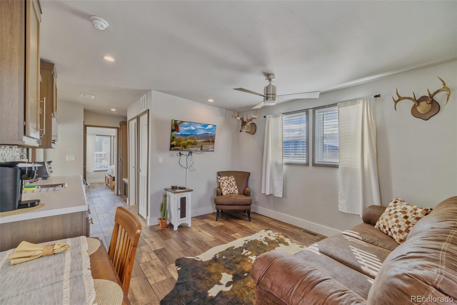 1051 Summit Trail Granby, CO 80446 - Photo 35 of 50 a bedroom with furniture and a couch