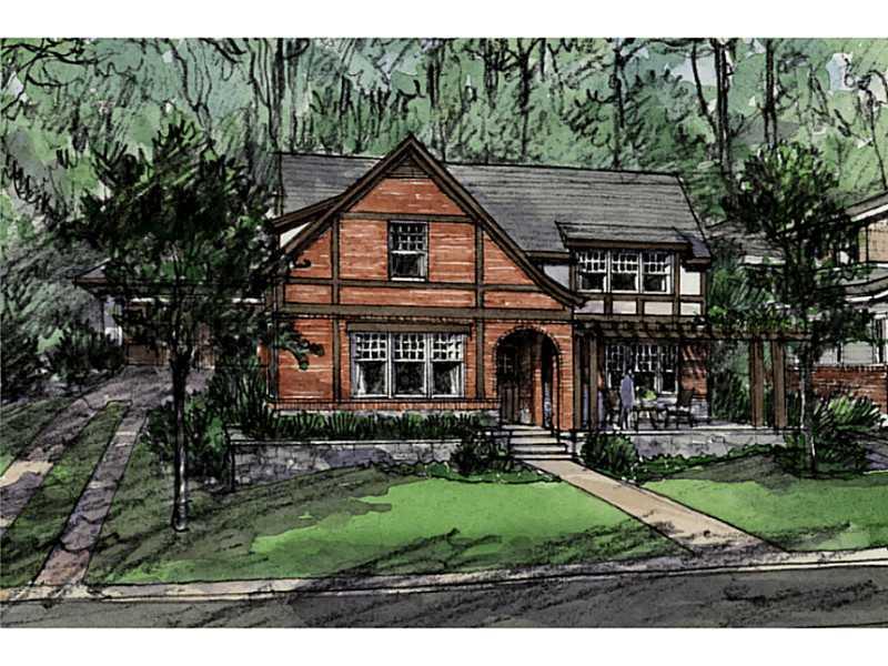 263 Vickers Drive Decatur, GA 30030 - Photo 1 of 1 Exterior Front. New Tudor style home.