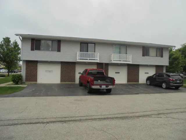 a car parked in front of a building
