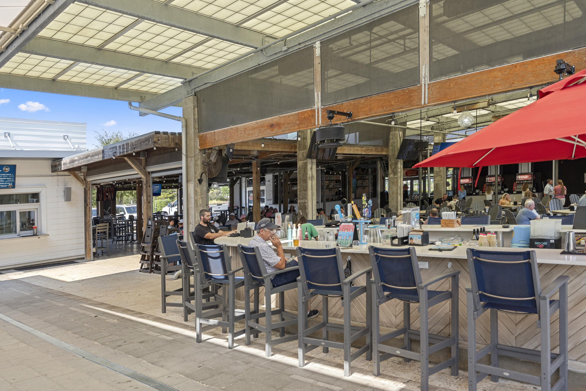 296 Milestone Dr Inlet Beach, Unit A Inlet Beach, FL 32461 - Photo 37 of 41 a view of a restaurant