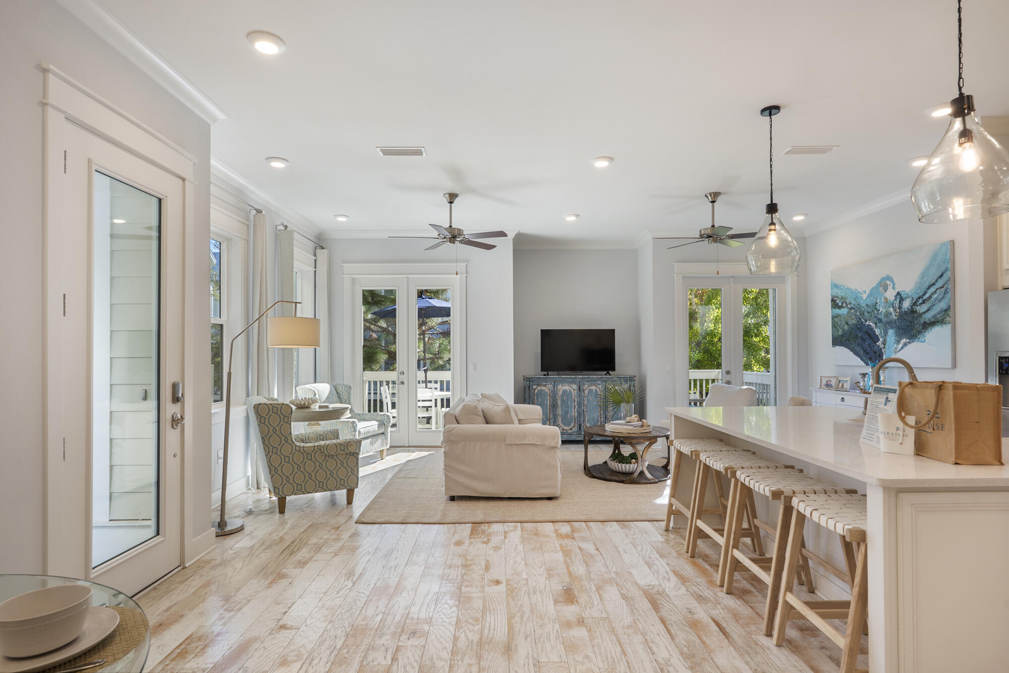 296 Milestone Dr Inlet Beach, Unit A Inlet Beach, FL 32461 - Photo 8 of 41 Full Open Concept Living