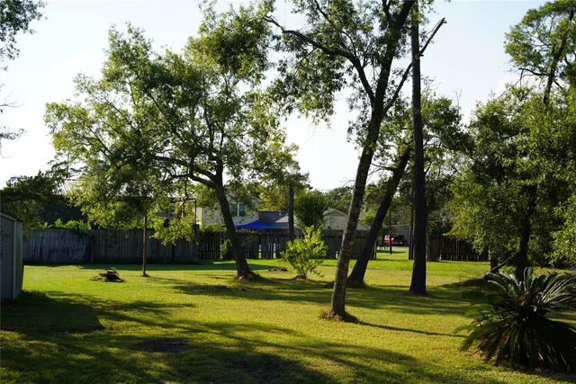 a view of swimming pool with a slide