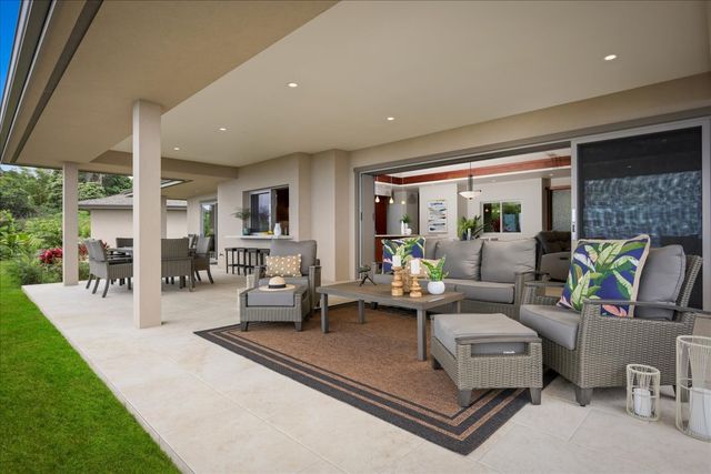 a living room with furniture and view of living room