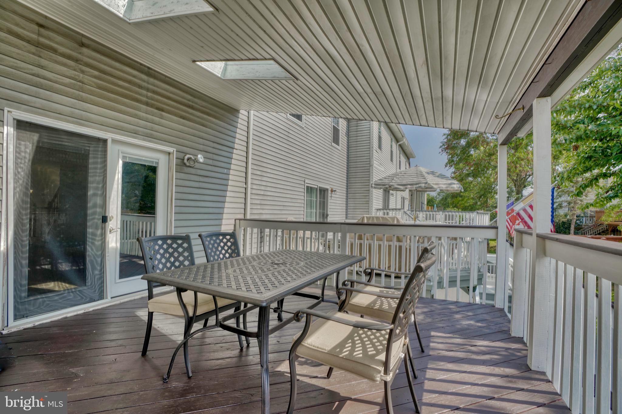 20 Powder View Court Baltimore, MD 21236 - Photo 3 of 37 Covered deck with skylights