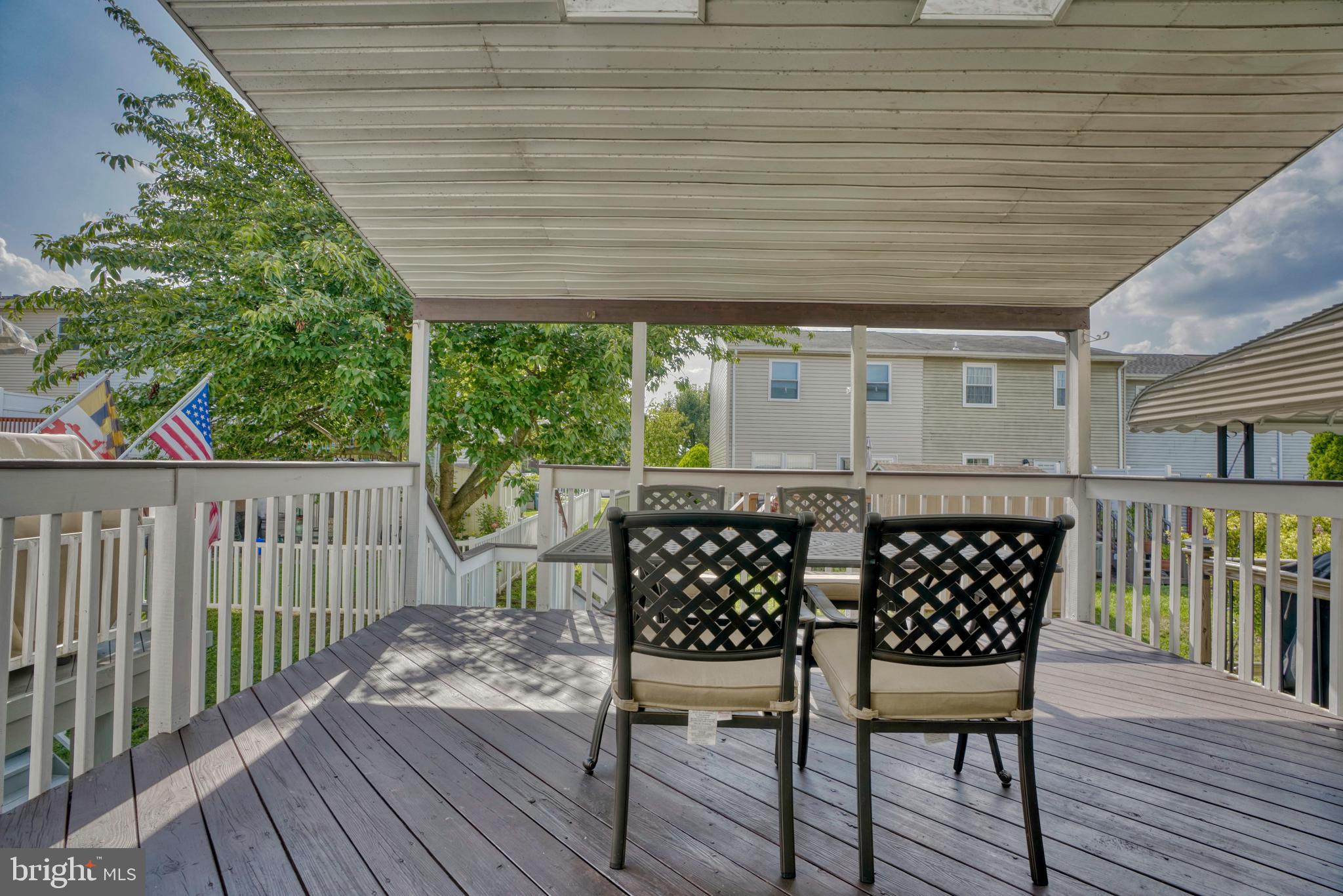 20 Powder View Court Baltimore, MD 21236 - Photo 34 of 37 Covered deck with skylights