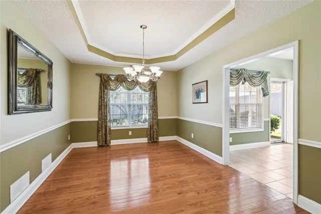 a view interior of the house with wooden floor