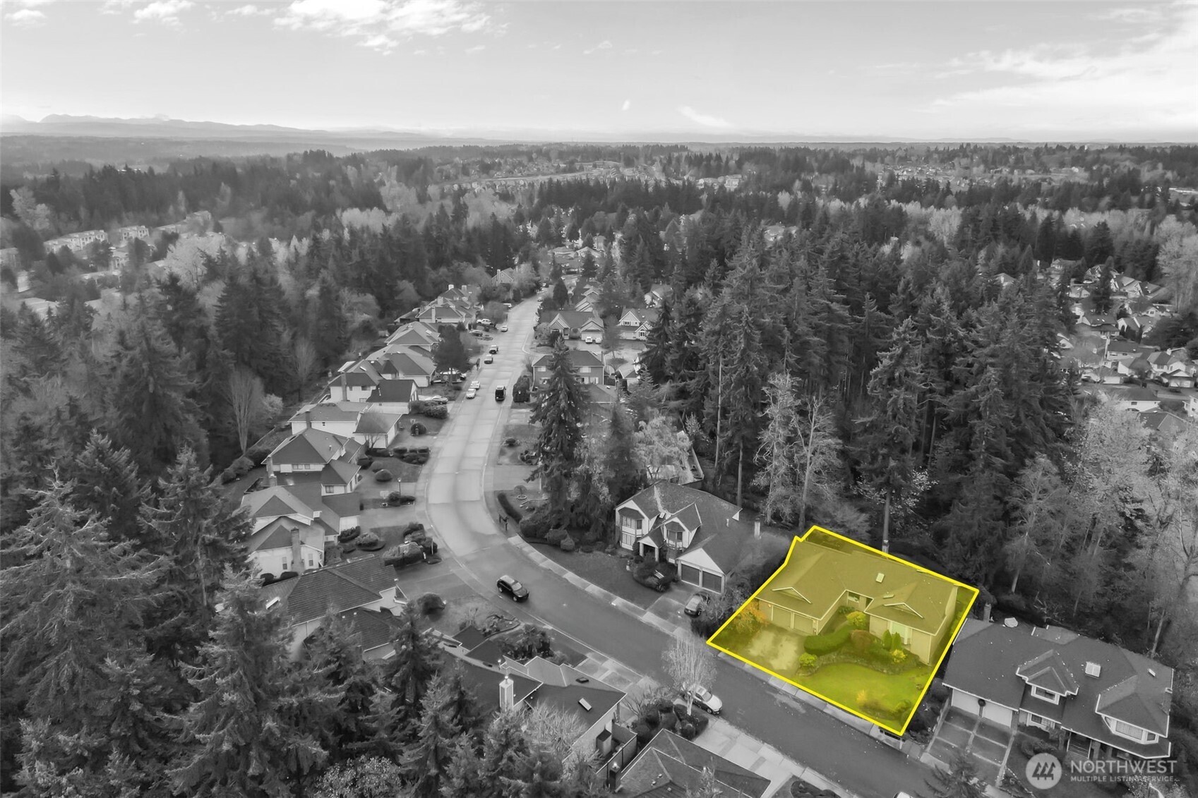 1073 Southwest 326th Street Federal Way, WA 98023 - Photo 22 of 31 an aerial view of a house with a yard