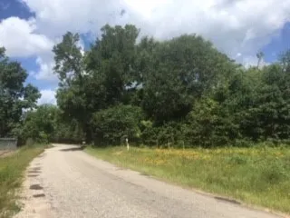 a view of a lake and mountain in the back