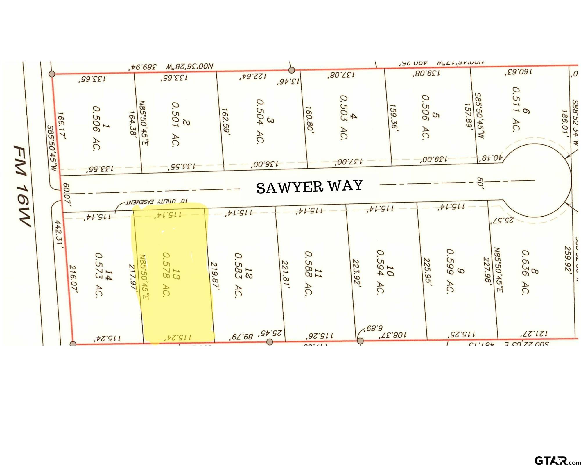 16918 Sawyer Way Lindale, TX 75771 - Photo 4 of 4 a picture of a floor plan