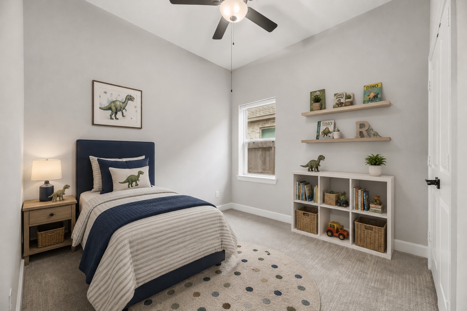 3438 Rich Radish Road Richmond, TX 77406 - Photo 15 of 25 The thoughtfully designed layout of the 4th bedroom allows for natural light to enter the room. Virtually staged.