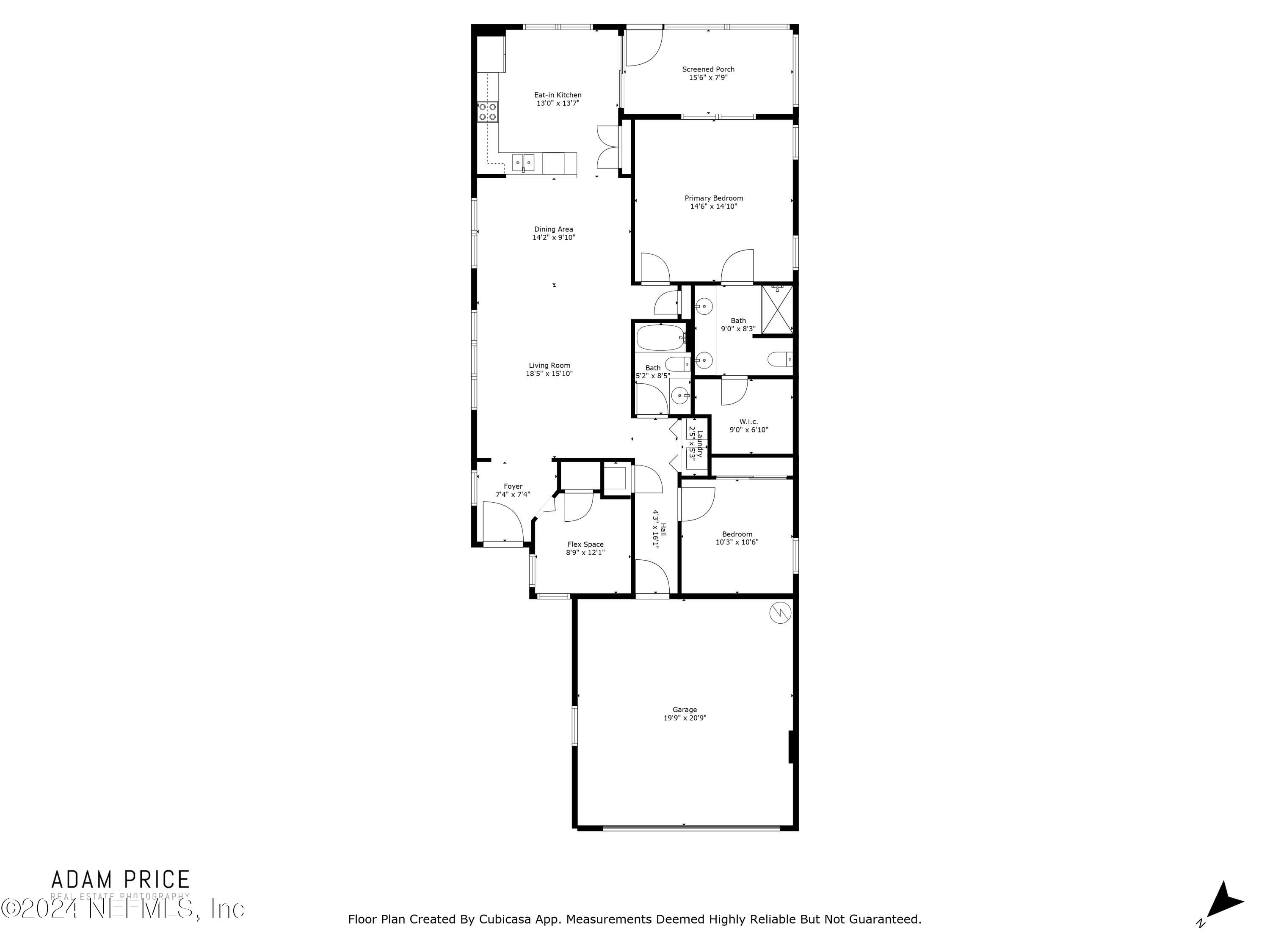 94 Hawks Harbor Road Ponte Vedra, FL 32081 - Photo 51 of 51 House Floor Plan