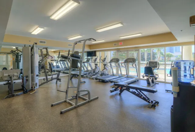 a view of a tennis court