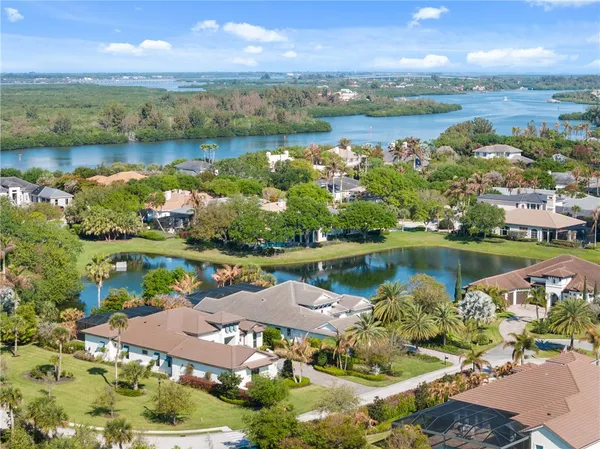 a view of lake with outdoor space