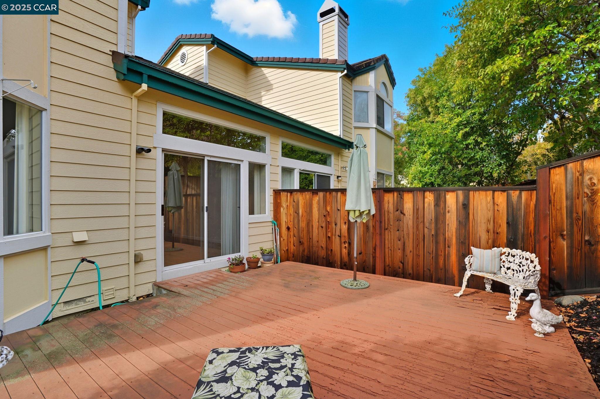 1295 Shell Circle Clayton, CA 94517 - Photo 33 of 36 a view of a dinning tables and chairs in the patio