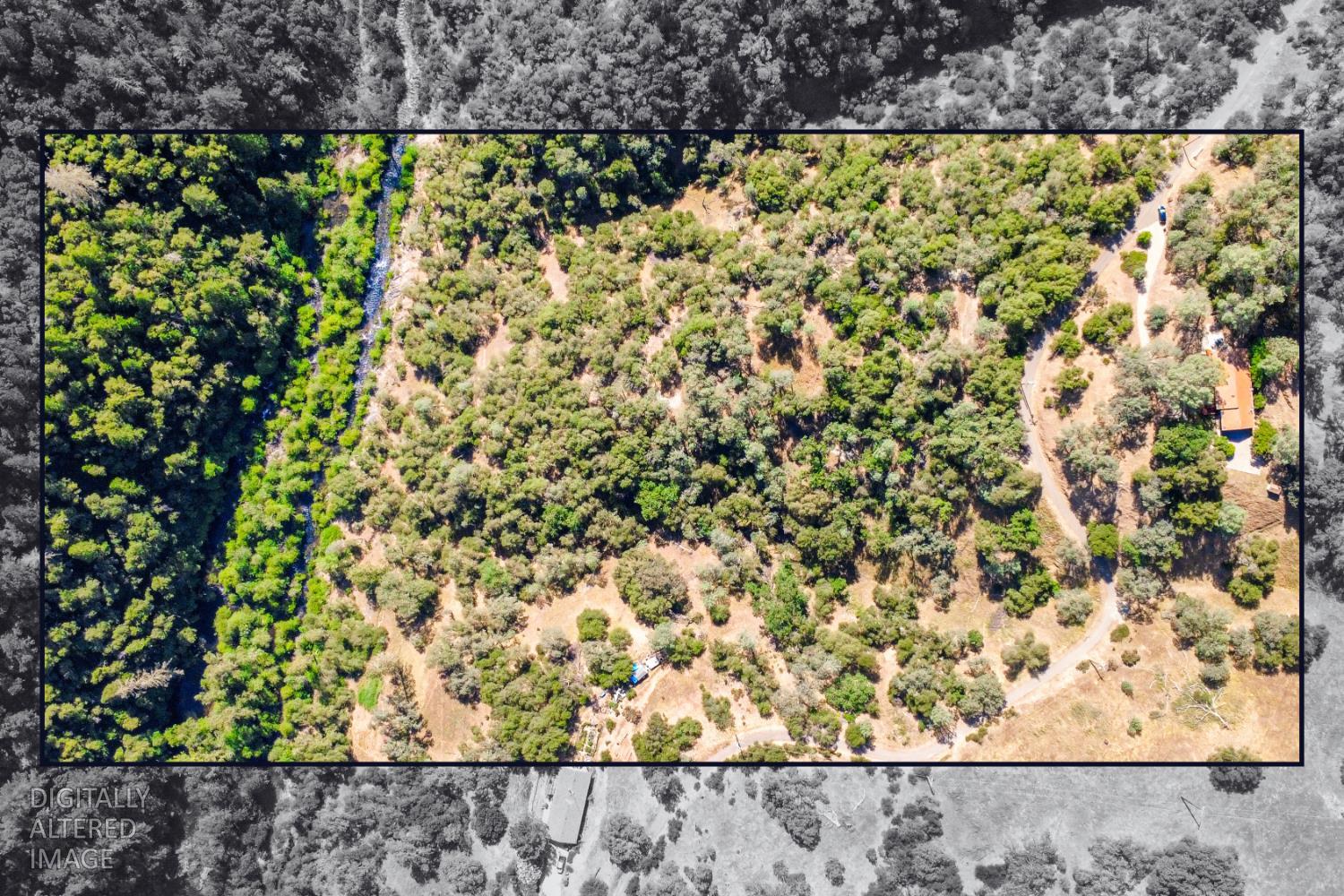 6060 Terras Path Placerville, CA 95667 - Photo 6 of 40 Aerial Photo Showing Estimated Lot Lines For The Combined Parcels