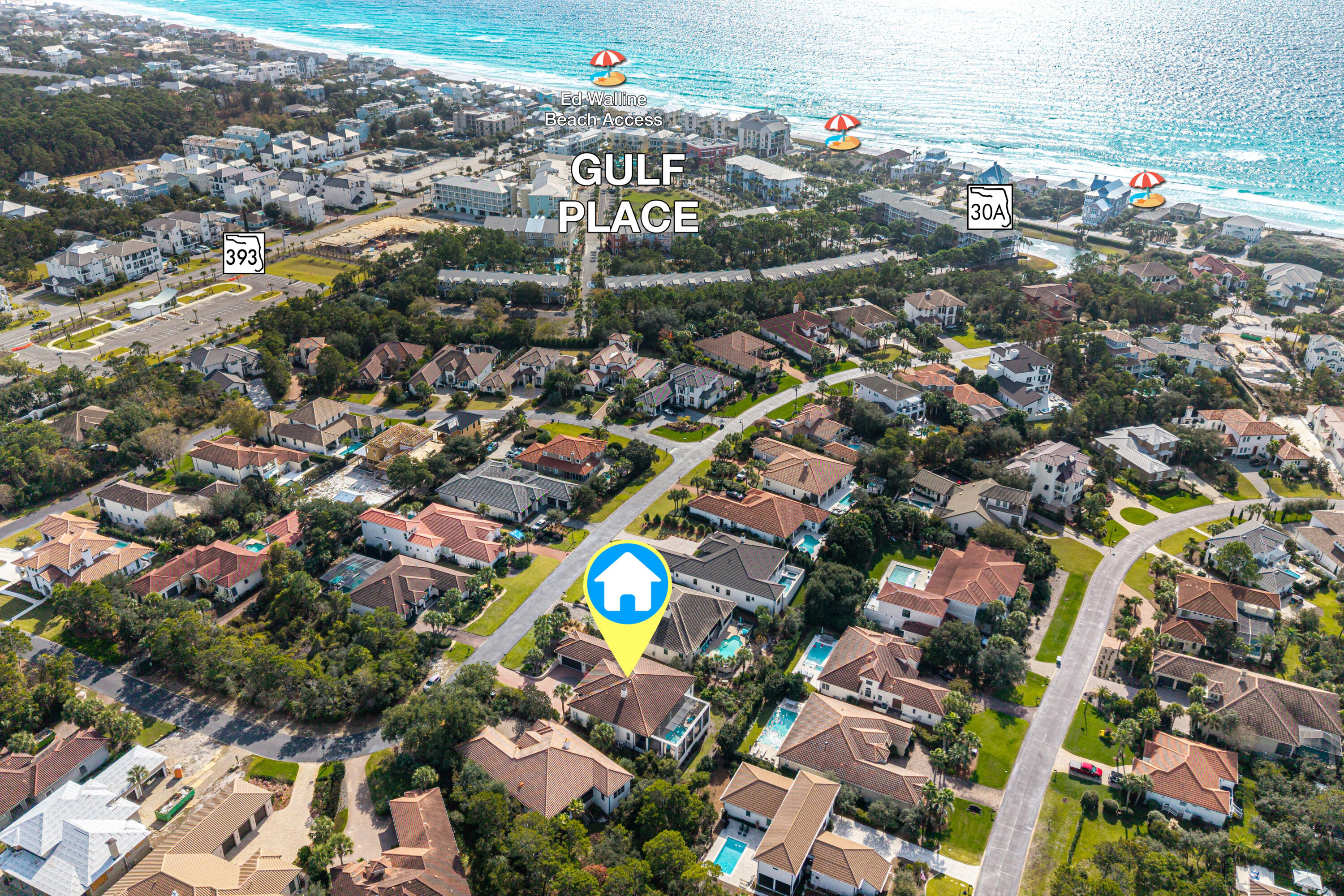 333 Sea Winds Drive Santa Rosa Beach, FL 32459 - Photo 4 of 105 333-Sea-Winds-Drive-Drone-20-marked-r